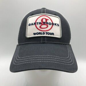 Garth Brooks Signature 7 Series Adult's Gray Mesh Back Snap Back Cap Hat